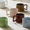 Nordal Wasabi mugs light green set of 6 pieces - 6966 Nordal Wasabi mugs light green set of 6 pieces - 6966