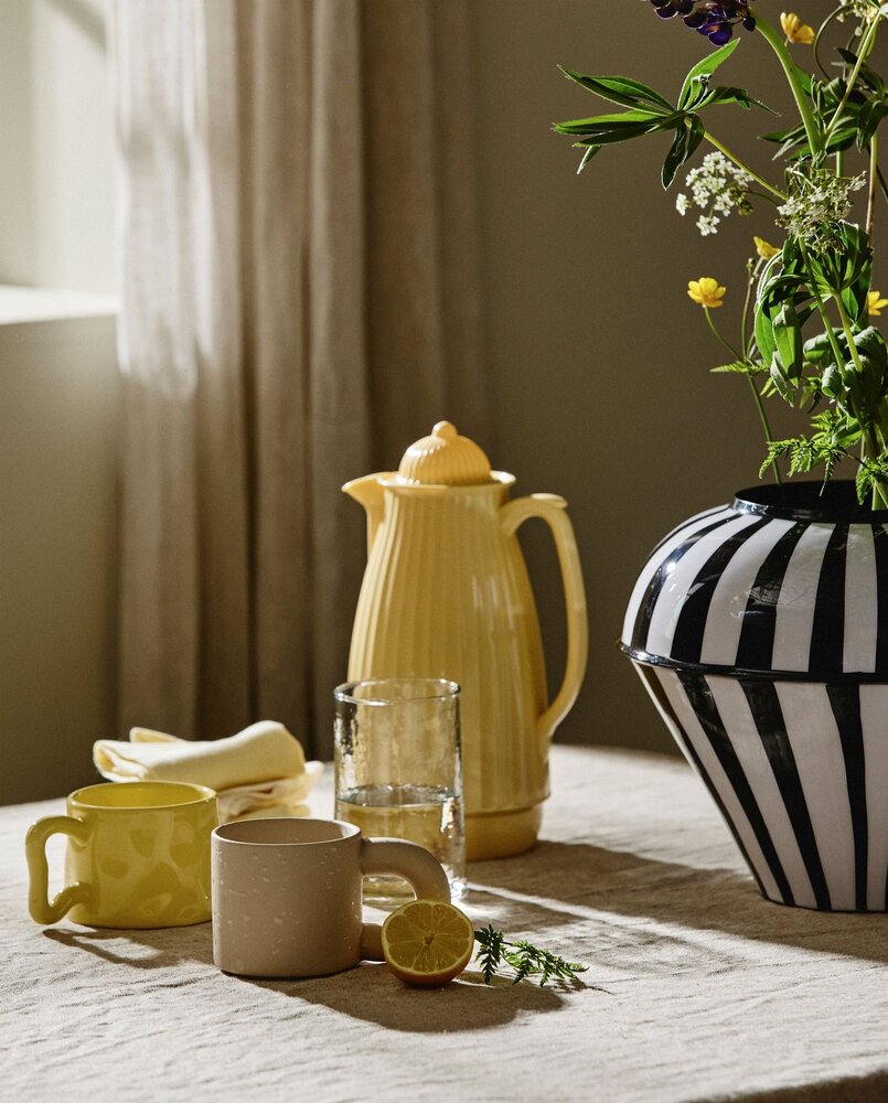 Nordal Wasabi mugs yellow set of 6 pieces - 6971 Nordal Wasabi mugs yellow set of 6 pieces - 6971