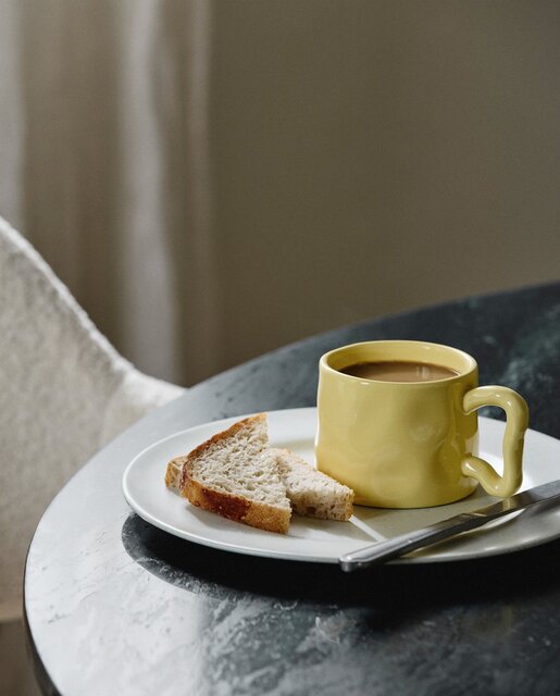 Nordal Wasabi mugs yellow set of 6 pieces - 6971 Nordal Wasabi mugs yellow set of 6 pieces - 6971