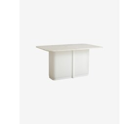 Nordal Eriso dining table ivory