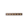 Nordal Edgy kapstok met 6 haken bruin - 4191 Nordal Edgy kapstok met 6 haken bruin - 4191