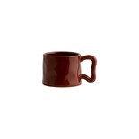 Nordal Wasabi mokken bruin set van 6 stuks - 6968 Nordal Wasabi mokken bruin set van 6 stuks - 6968