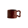 Nordal Wasabi mokken bruin set van 6 stuks - 6968 Nordal Wasabi mokken bruin set van 6 stuks - 6968
