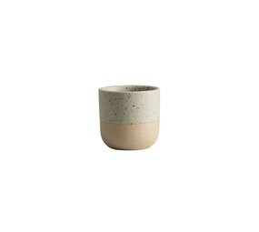 Nordal Grainy kopjes S beige set van 6 stuks Nordal Grainy kopjes S beige set van 6 stuks