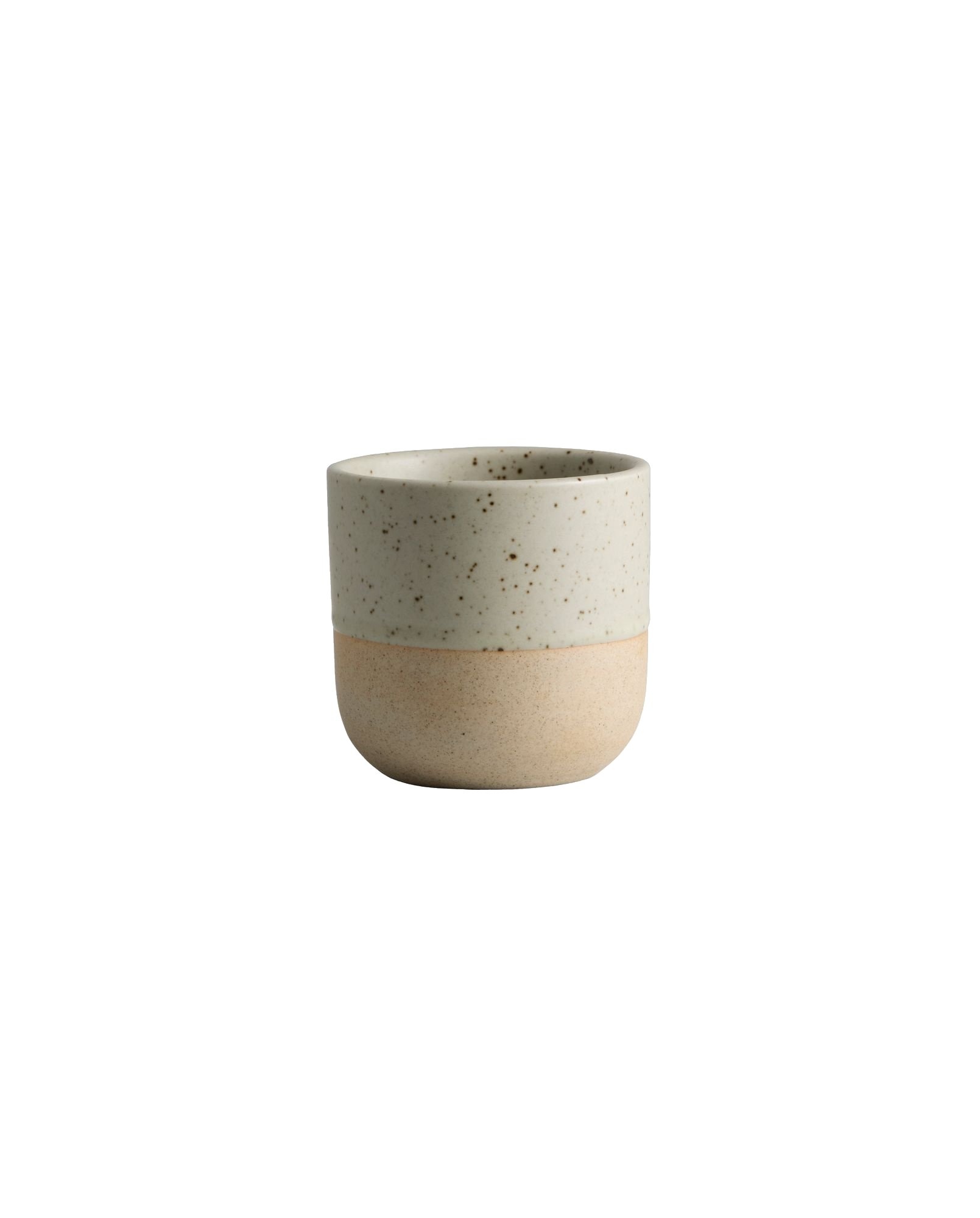 Nordal Grainy kopjes S beige set van 6 stuks - 57055