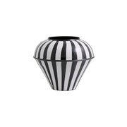 Nordal Sipura vase svart/hvit - 8840 Nordal Sipura vase svart/hvit - 8840