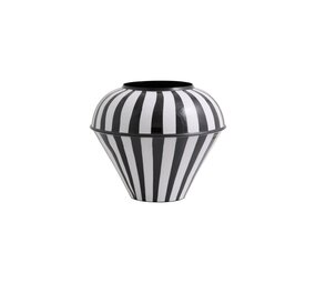 Nordal Vase Sipura noir/blanc