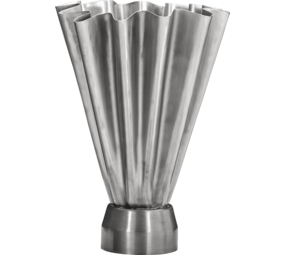 House Doctor Flutvase silber