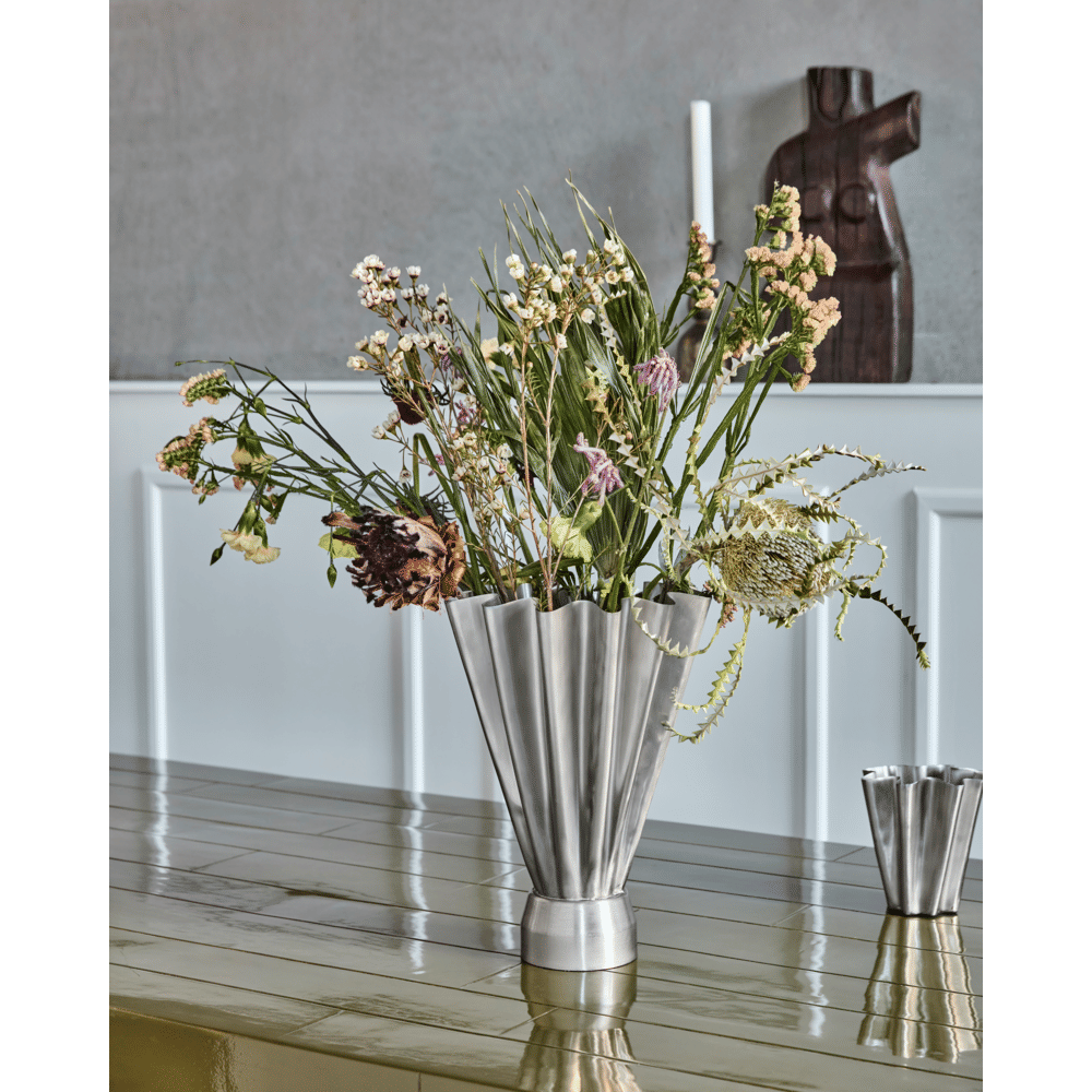 House Doctor Vase Flood argent - 900000763