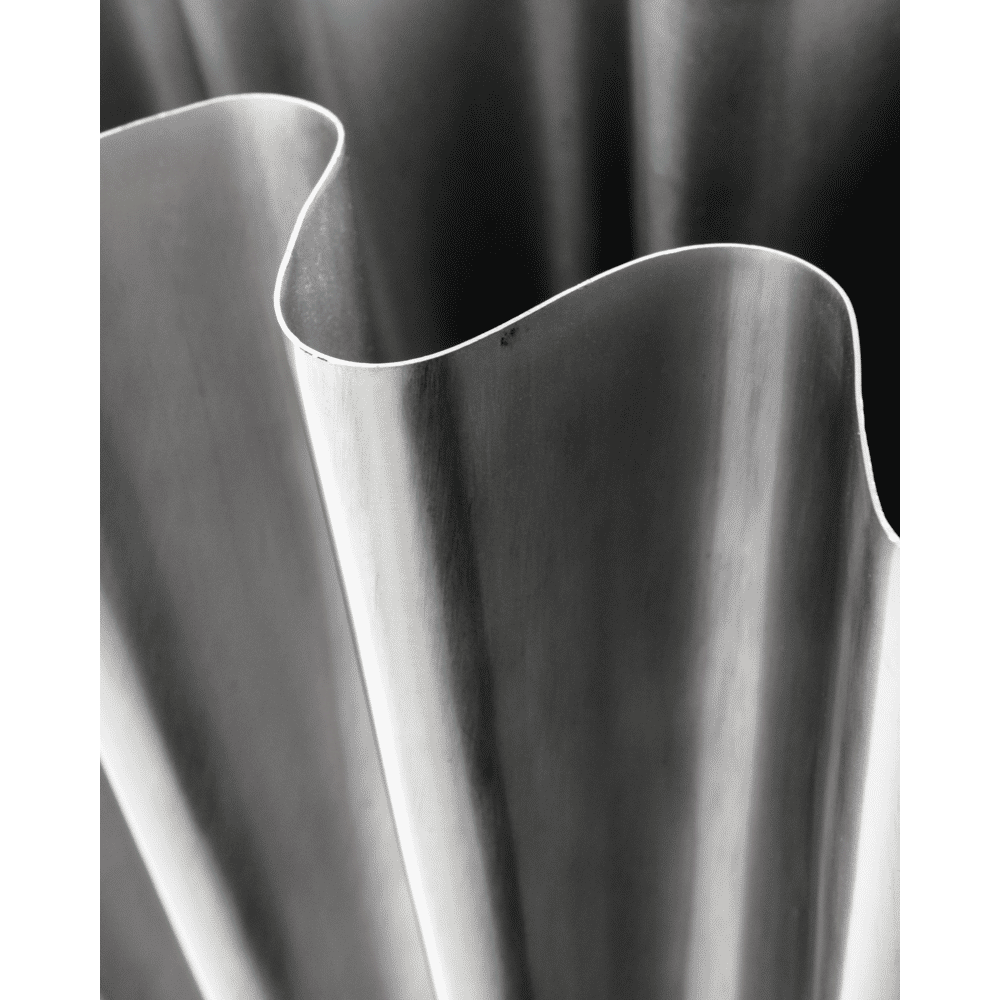 House Doctor Flood Vase gebürstetes Silber - 900000761