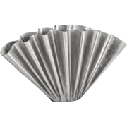 House Doctor Flood Vase gebürstetes Silber - 900000761