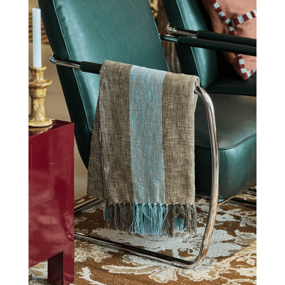 House Doctor Ponra plaid bruin/lichtblauw - 900000610 House Doctor Ponra plaid bruin/lichtblauw - 900000610