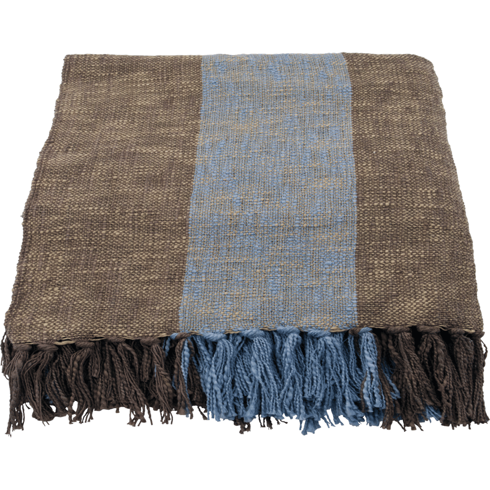 House Doctor Ponra plaid bruin/lichtblauw - 900000610 House Doctor Ponra plaid bruin/lichtblauw - 900000610