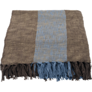 House Doctor Plaid Ponra marron/bleu clair - 900000610 House Doctor Plaid Ponra marron/bleu clair - 900000610