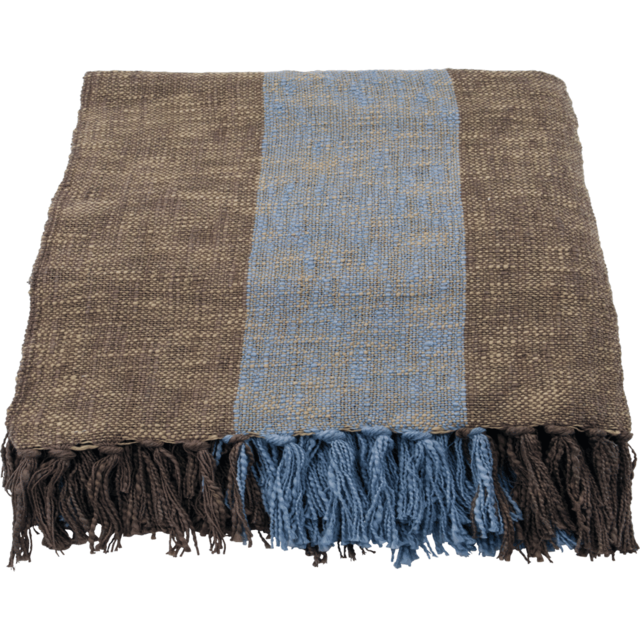 House Doctor Plaid Ponra marron/bleu clair - 900000610 House Doctor Plaid Ponra marron/bleu clair - 900000610