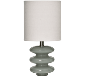 House Doctor Lampe de table Step bleu clair/blanc cassé House Doctor Lampe de table Step bleu clair/blanc cassé