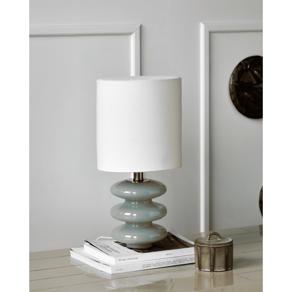 House Doctor Lampada da tavolo Step azzurro/bianco sporco - 900000276 House Doctor Lampada da tavolo Step azzurro/bianco sporco - 900000276