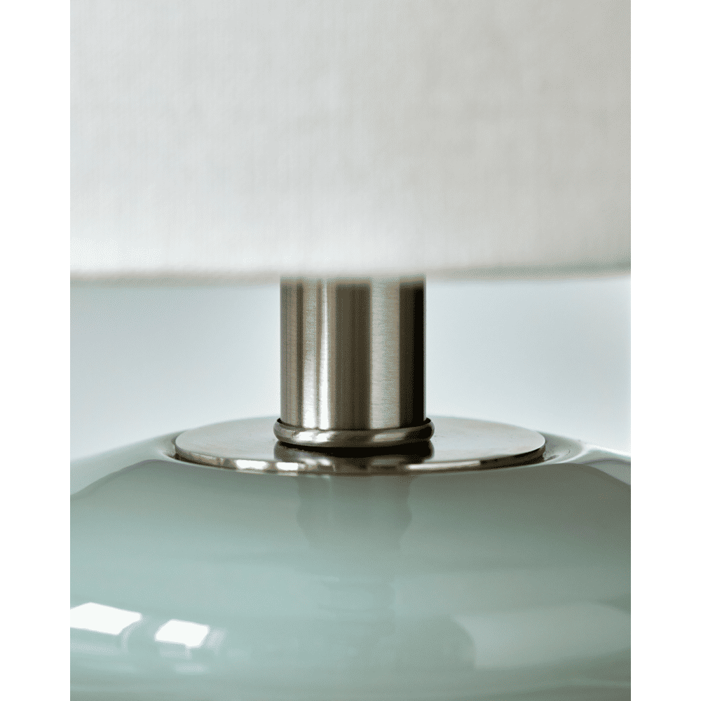 House Doctor Lampada da tavolo Step azzurro/bianco sporco - 900000276 House Doctor Lampada da tavolo Step azzurro/bianco sporco - 900000276