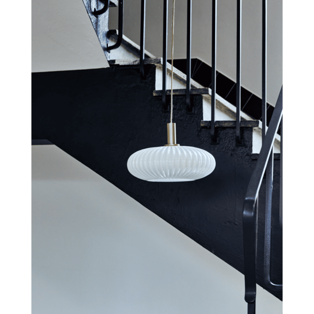 House Doctor Lampada a sospensione Fort ottone/bianco sporco - 900000270