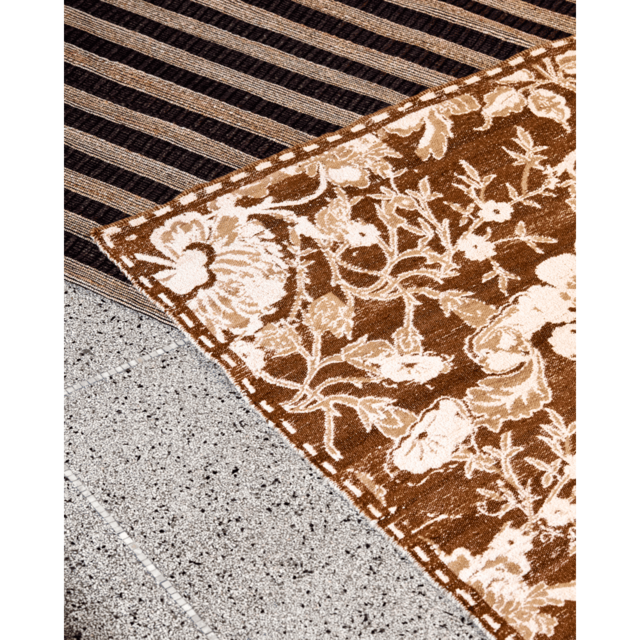 House Doctor Bloss vloerkleed bruin - 900000194 House Doctor Bloss vloerkleed bruin - 900000194