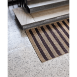 House Doctor Block vloerkleed bruin/naturel - 900000168 House Doctor Block vloerkleed bruin/naturel - 900000168