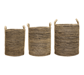 House Doctor Dungi baskets set of 3 pieces House Doctor Dungi baskets set of 3 pieces