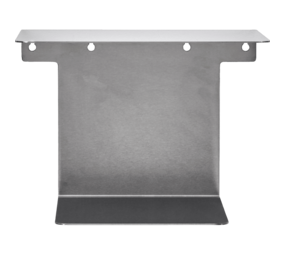 House Doctor Book wandplank geborsteld zilver