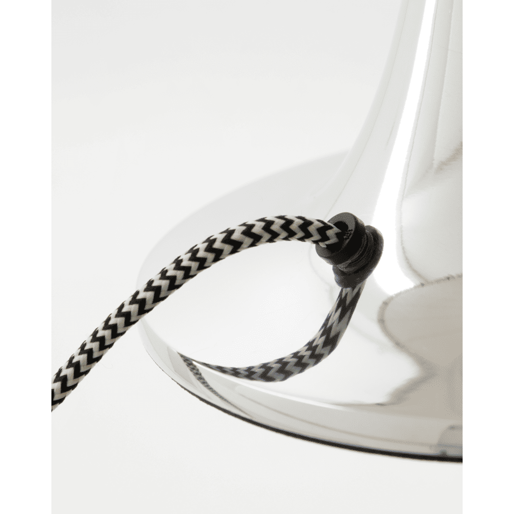 House Doctor Tulip tafellamp zilver Ø26x50cm - 206100409 House Doctor Tulip tafellamp zilver Ø26x50cm - 206100409