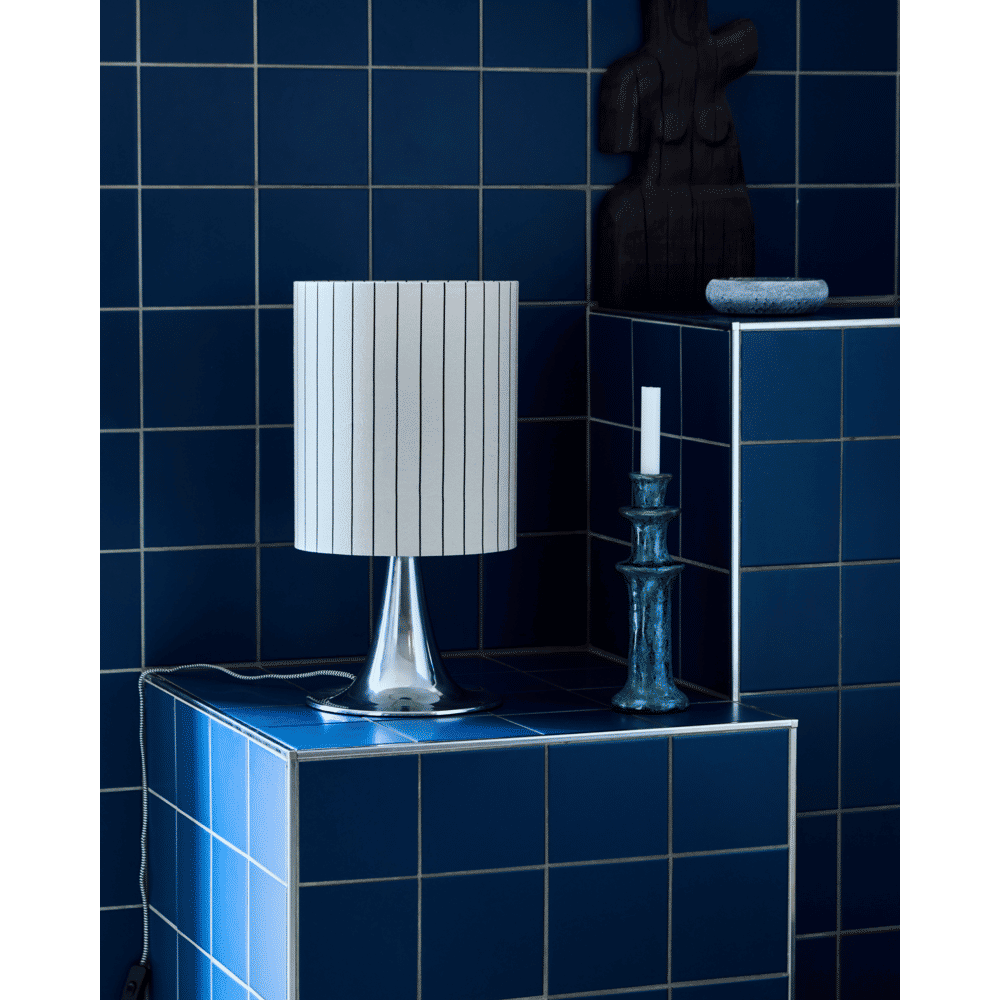 House Doctor Tulip tafellamp zilver Ø26x50cm - 206100409 House Doctor Tulip tafellamp zilver Ø26x50cm - 206100409