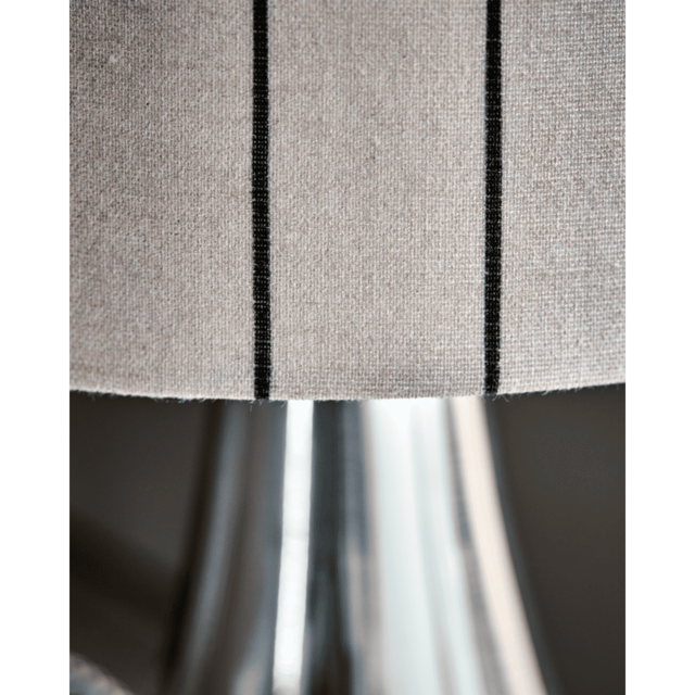 House Doctor Tulip tafellamp zilver Ø26x50cm - 206100409