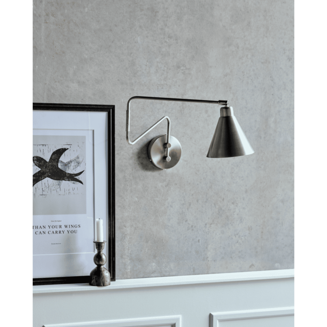 House Doctor Game wandlamp zilver - 203666002