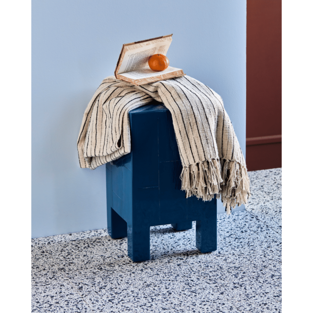 House Doctor Lines plaid off white/zwart - 900000150