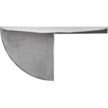 House Doctor Mega wandplank geborsteld zilver - 207240710 House Doctor Mega wandplank geborsteld zilver - 207240710