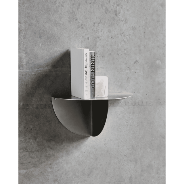 House Doctor Mega wandplank geborsteld zilver - 207240710