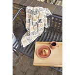 Hubsch Villa outdoor bench black - 142001 Hubsch Villa outdoor bench black - 142001