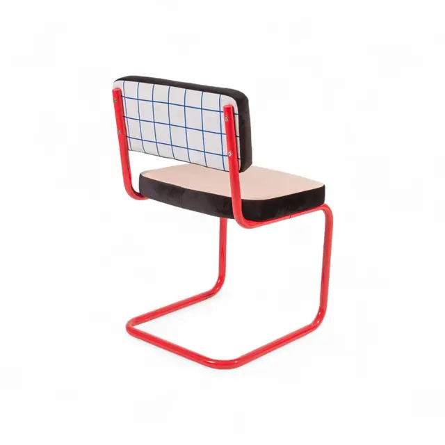 Seletti Superchair blue grid stoel - 16500