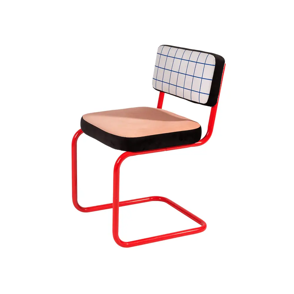 Seletti Superchair blue grid stoel - 16500