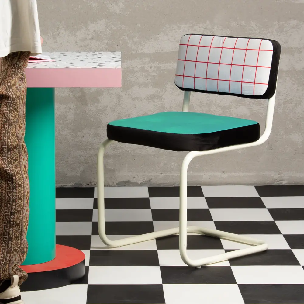 Seletti Superchair rød gitterstol - 16503 Seletti Superchair rød gitterstol - 16503