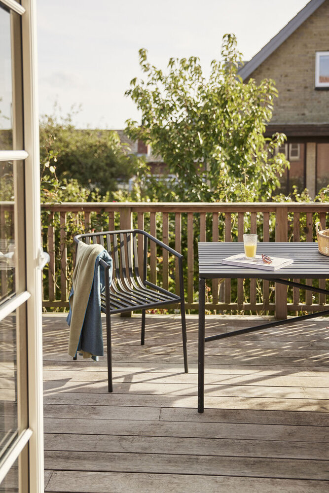 Hubsch Villa outdoor chair black - 142002 Hubsch Villa outdoor chair black - 142002