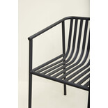 Hubsch Silla de exterior Villa negra - 142002 Hubsch Silla de exterior Villa negra - 142002