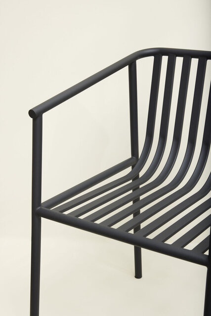 Hubsch Silla de exterior Villa negra - 142002