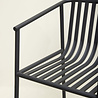 Hubsch Villa outdoor stoel zwart - 142002 Hubsch Villa outdoor stoel zwart - 142002