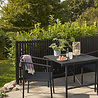 Hubsch Villa outdoor stoel zwart - 142002 Hubsch Villa outdoor stoel zwart - 142002