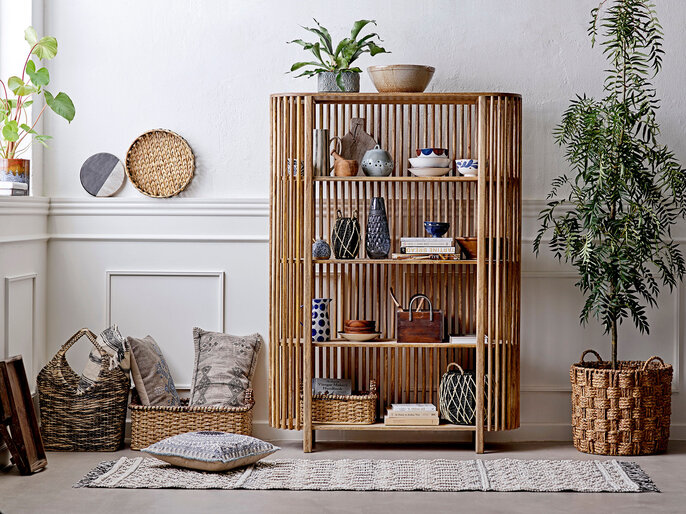 Bloomingville Sali boekenkast naturel - 82055548