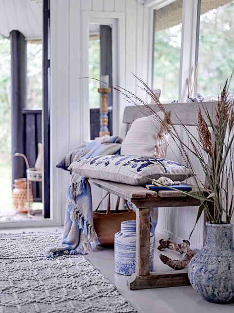 Bloomingville Maisy rug gray - 82055415