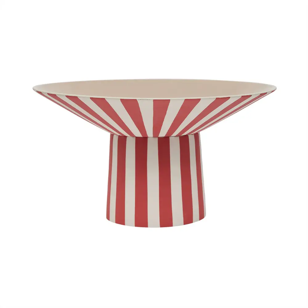 OYOY Toppu midterstykke skål høj rød - L301536 OYOY Toppu midterstykke skål høj rød - L301536