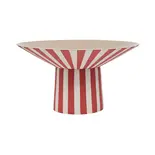 OYOY Toppu centerpiece bowl high red - L301536 OYOY Toppu centerpiece bowl high red - L301536