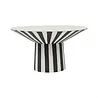 OYOY Toppu centerpiece schaal high zwart - L301534 OYOY Toppu centerpiece schaal high zwart - L301534