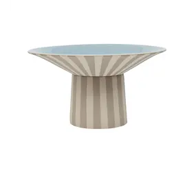 OYOY Toppu centerpiece schaal high beige OYOY Toppu centerpiece schaal high beige