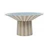 OYOY Toppu centerpiece schaal high beige - L301538 OYOY Toppu centerpiece schaal high beige - L301538